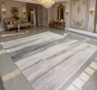 Tapis en laine moderne en peluche fait à la main, antibactérien et écologique, tapis de salon pour la décoration de la maison
