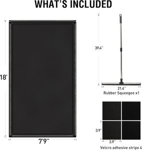 Tapis <span class=keywords><strong>de</strong></span> sol <span class=keywords><strong>de</strong></span> garage 7'9" x 18' en PVC robuste avec raclette <span class=keywords><strong>de</strong></span> sol - Product Image 6