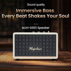 Altavoz Majohun Retro estilo Marshall de 120W, potente, de madera, con entrada para guitarra e instrumentos, y <span class=keywords><strong>karaoke</strong></span>. Fábrica de audio <span class=keywords><strong>LG</strong></span> con más de 30 años de experiencia. - Product Image 3