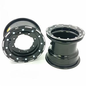Rines Beadlock para <span class=keywords><strong>Cuatrimoto</strong></span> ATV Delanteros 10x5 4+1 y Traseros 9x8 3+5 para YFZ450 <span class=keywords><strong>Raptor</strong></span> Banshee TRX450 LTR450 KFX450 - Product Image 4