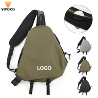 Bolso Bandolera Deportivo Personalizado de Tela Membrana, Transpirable, con Panel Trasero Acolchado, para Actividades al Aire Libre
