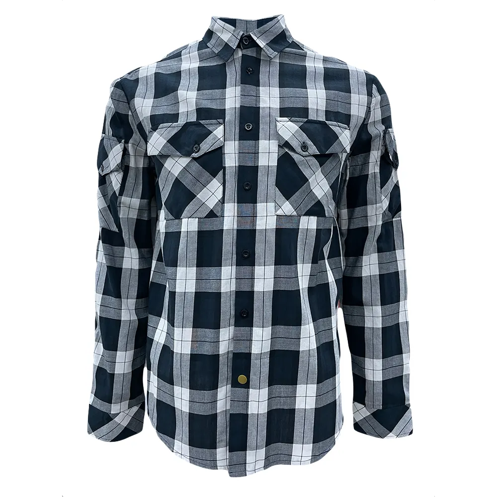 Custom Logo Printing Mens Button Down Oversize Plain Shirt Regular Fit Long Sleeve Casual Plaid Flannel Shirt For Men