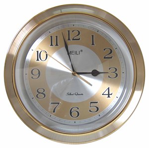 Horloge murale d'horloges de quartz de maison de luxe avec des flèches d'horloge en métal - Product Image 2