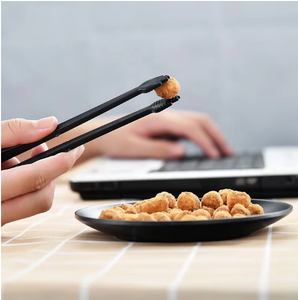 Wholesale Snack Finger Chopsticks Potato <b>Tongs</b> Salad Food Clip Operate Not Dirty Hand Lazy Chopstick - Product Image 5