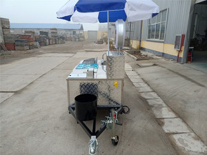 YITUO Manufacture Mobile Hotdog Food Enclosed Vending Hot Dog Cart for Sale - Product Image 5