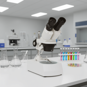 กล้องจุลทรรศน์สเตอริโอเฟอร์วี M071 เกรดอุตสาหกรรม กำลังขยาย 2 เท่า ชุดเลนส์ตาคู่ ใช้ในอิตาลี - Product Image 3