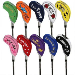 Vente en gros d'usine, housses de tête de club de golf personnalisées avec logo, terrain d'entraînement, cubiertas de cabeza de palo de golf personalizada - Product Image 4