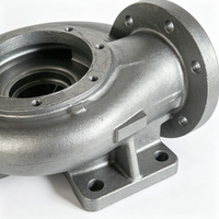 Volute de pompe en fonte de sable, pièces moulées pour boîtier de pompe centrifuge pour pompe de process chimique, OEM personnalisé