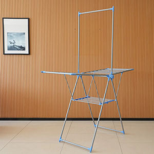 Tendedero de Ropa Plegable de Ancho Ajustable Tipo Ala para Balcón - Product Image 3