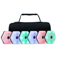 Lampe d'entraînement aux réflexes et aux réactions pour le basketball, le football, la boxe, l'entraînement d'agilité, lumières LED, tapis d'entraînement aux réactions