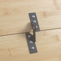 Table pliante la plus vendue en Europe avec cadre en bambou léger, pieds en aluminium pour le camping, la cuisine, l'hôpital, l'extérieur et l'intérieur.