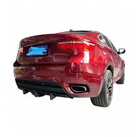 Kit de Carrocería 2026 para BMW X6 E71, Nuevo, Parachoques Delanteros y Traseros con Recortes para Faros Antiniebla, Hechos de Plástico