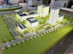 Sản xuất toàn bộ mô hình xây dựng bệnh viện với đèn LED và chấp nhận các mô hình xây dựng tùy chỉnh - Product Image 3