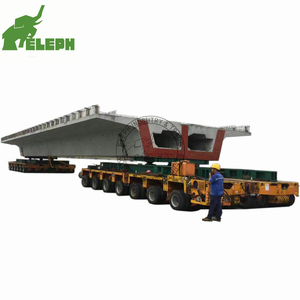 Remolque de Transporte de Vigas de Alta Calidad de 100 Toneladas para Movimiento en Obras de Construcción - Product Image 3