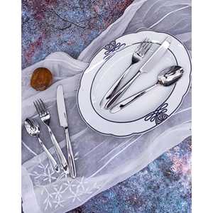 Set di Posate Sambonet da 6 Pezzi con Manico Rotondo per Cene Eleganti - Product Image 6