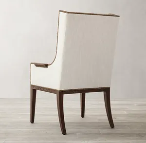 Sassanid nouveauté US contemporain Ames tissu salle à manger fauteuil ensemble approvisionnement d'usine salle à manger salle à manger chaise - Product Image 4