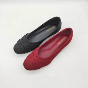 2024 scarpe da donna nuove scarpe da donna <span class=keywords><strong>eleganti</strong></span> da donna in pelle scamosciata <span class=keywords><strong>morbide</strong></span> <span class=keywords><strong>e</strong></span> casual da balletto scarpe basse da donna ballerina scarpe da bambola singole - Product Image 2