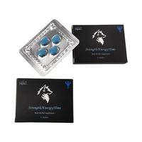 Compléments Énergisants à Base de Plantes OEM : Pilules Bleues pour l'Amélioration et l'Augmentation (500mg) – Compléments Libido et Gestion du Temps pour Hommes