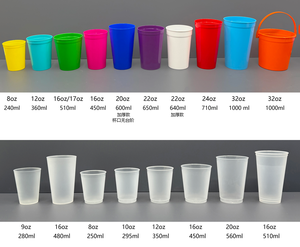 Gobelet en plastique réutilisable personnalisé promotionnel, gobelet en plastique personnalisé givré de 16 oz pour les événements sportifs, les bars et les événements en plein air - Product Image 5