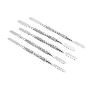 Varilla mezcladora de acero inoxidable de doble punta, herramienta para mezclar muestras de color, varilla para mezclar pegamento, varilla para amasar pegamento, herramienta para decoración de uñas. - Product Image 5