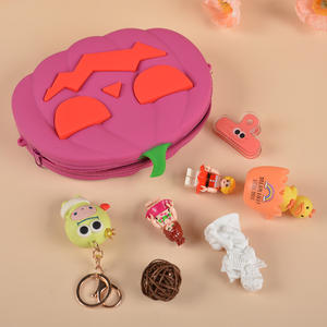 SILIKOLOVE mignon coquille Silicone sac à bandoulière mode décoratif porte-monnaie pour les filles Halloween cadeau de noël - Product Image 4