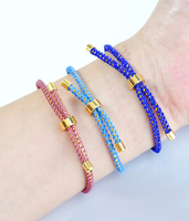 Beautiful Handmade String Bracelets Thread for Bracelet Making String Jewelry Adjustable Bracelets Red Rope for Women Girls