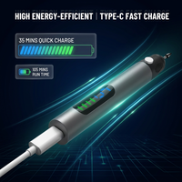 Machine à ongles électrique portable rechargeable avec moteur sans balais 20000 tr/min, 5 vitesses, stylo de gravure et de polissage sans fil en plastique