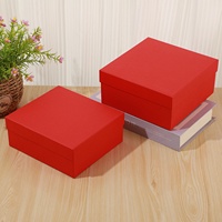 Boîtes en carton rigide de luxe en deux parties, recyclables, taille personnalisée, boîtes cadeaux en papier avec couvercle et base, logo personnalisé