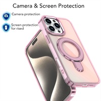 Nouvel accessoire mobile, étui de protection magnétique transparent anti-jaunissement, résistant aux chocs, en TPU+PC, respectueux de l'environnement, pour