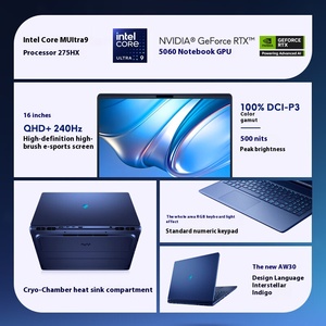 สินค้าใหม่ Dell Alienware 16x R1963qb Ultra 9 275hx แรม 32GB SSD 1TB RTX5060-8G แล็ปท็อป 16 นิ้ว Alienware 16x Aurora Alienware - Product Image 4