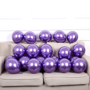 Palloncini in lattice metallico all'ingrosso in fabbrica decorazioni per feste palloncino cromato <span class=keywords><strong>oro</strong></span> 2.2g da 10 pollici - Product Image 3