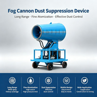 Canon à brouillard pour la suppression de la poussière, écran tactile, pour le contrôle de la poussière lors du déchargement du charbon par wagon-benne