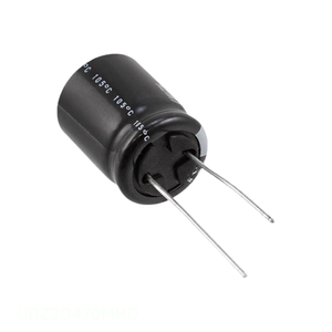 ตัวเก็บประจุแบบมีรูผ่านรูระบายความร้อน47 uF 20% 200V ตัวเก็บประจุ URZ2D470MHD - Product Image 1