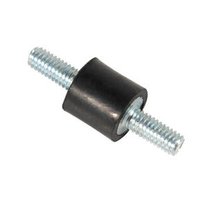 Amortisseur en caoutchouc de type Vv, colonne filetée à double tête pour équipement mécanique, coussin d'absorption des chocs 10Mpa - Product Image 1