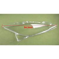 Coque transparente avant pour phare et boîtier de phare pour Mazda 6 M6 2009-2015