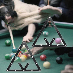 Xmlivet feuilles de support de boule de queue de <span class=keywords><strong>billard</strong></span> noir 8 feuilles de boule magique en forme de triangle 6 pcs/lot accessoires de <span class=keywords><strong>billard</strong></span> et de <span class=keywords><strong>billard</strong></span> - Product Image 3