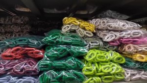 Chaîne en acrylique 24 * 39 mm, couleur plastique, boucle en U, matériel de bricolage, chaîne à bagages, chaîne à lunettes, accessoires - Product Image 3