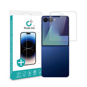 กระจกนิรภัย2.5D แบนป้องกันรอยขีดข่วนสำหรับ Samsung อุปกรณ์ป้องกันหน้าจอสำหรับ Samsung Z flip <span class=keywords><strong>8</strong></span> - Product Image 6