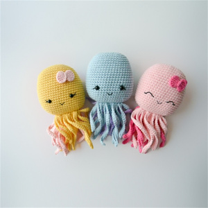 <span class=keywords><strong>Pulpo</strong></span> de <span class=keywords><strong>Ganchillo</strong></span> al por Mayor, Mini Juguete Hecho a Mano, Amigurumi, <span class=keywords><strong>Pulpo</strong></span> Bebé - Product Image 4