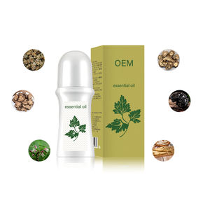 Gel naturel antidouleur à l'armoise et au ginseng pour les épaules, le cou, la taille, les jambes, les articulations et les genoux – <span class=keywords><strong>Huile</strong></span> de massage chauffante à la moxibustion – Fabriqué en Chine - Product Image 1