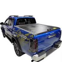 Couverture de benne rétractable manuelle en aluminium pour F150 Hilux Ranger