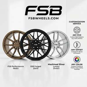 Nouvelles jantes en alliage FBS pour Jeep SUV 20 pouces 5*114.3 PCD Forgées Finition Argent - Product Image 4