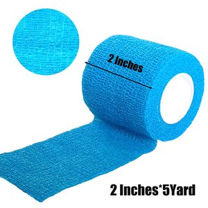 Benda Elastica Autoadesiva <span class=keywords><strong>da</strong></span> 2 Pollici, Nastro Coesivo Traspirante in Colori Misti per Polsi, Caviglie e Sport - Product Image 2