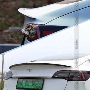 Accessori per llip alare di alta qualità opaco lucido per auto Styling Tesla modello 3 per Spoiler posteriore per bagagliaio auto in fibra di carbonio - Product Image 4