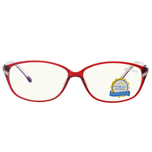 Nuevas gafas minimalistas anti luz azul para mujer con montura completa Tr90 5106 con protección UV - Product Image 5