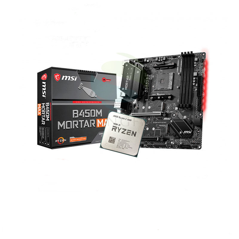 Ryz5 3600 Cpu Msi B450m Mortar Max Motherboard Suit - Main Image