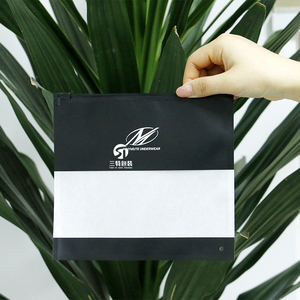 Custom Printed Kraft Paper Slider Zipper Bags | 3 Side Seal Packaging for boxer briefs - Product Image 3
