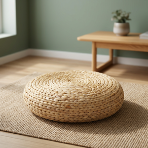 Cojines de Ratán Tejidos a Mano de Alta Calidad, Ahorro de Espacio, Diseño Artesanal Moderno, para Sala de Estar, Dormitorio, Hotel, Taburete - Product Image 2