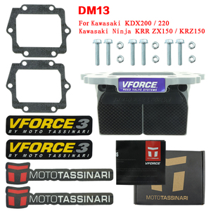 Clapet à lamelles de moto <span class=keywords><strong>DM13</strong></span> pour Kawasaki KDX200 220 Ninja KRR ZX150 KRZ150 KX250 KMX125 KMX500 - Product Image 1