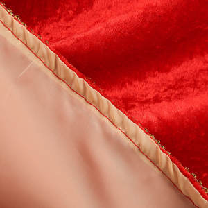 Costume de <span class=keywords><strong>prince</strong></span> pour enfants en velours rouge pour Halloween et Noël 2024, cape de carnaval pour enfants, double cape de roi + sceptre + couronne - Product Image 6